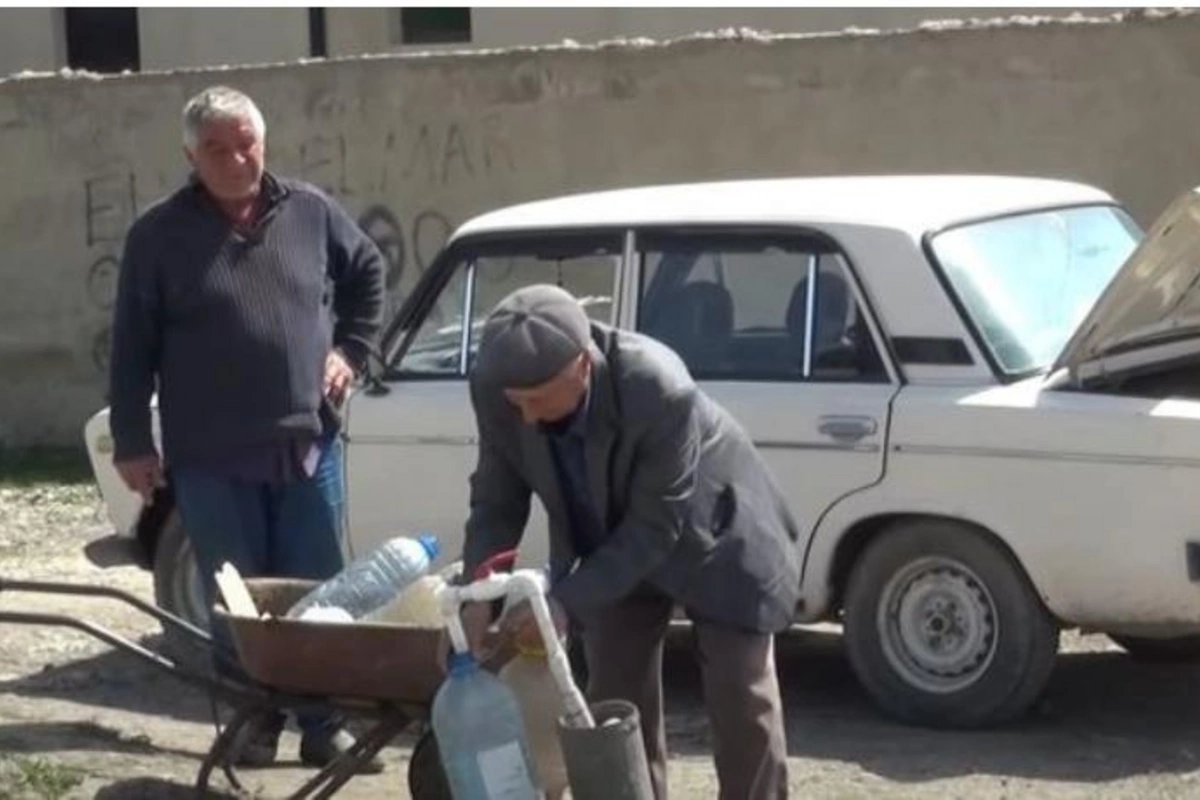 Uzun ildən sonra həllini tapan su problemi — VİDEO