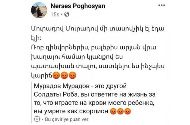 Erməni məmur general Rüstəm Muradovu təhqir etdi — FOTO Erməni məmur general Rüstəm Muradovu təhqir etdi — FOTO