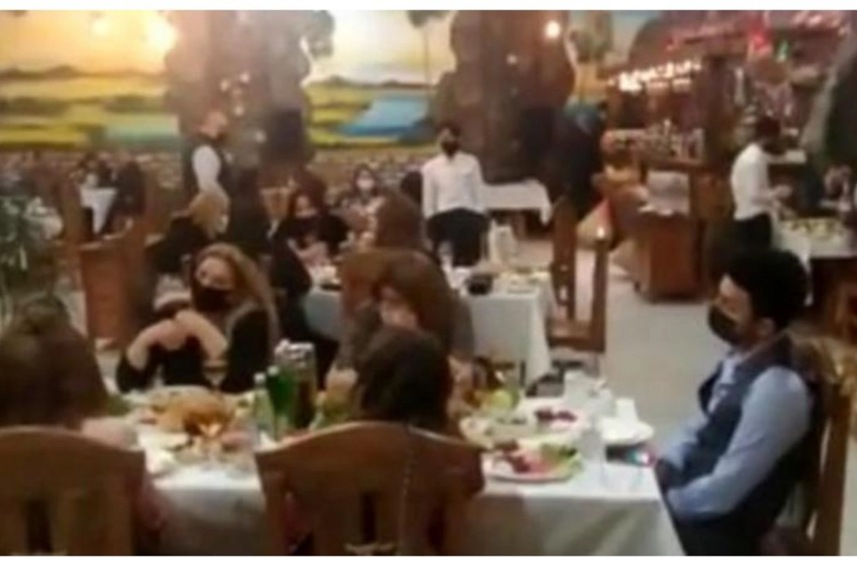 Bakıda restoranda toy edən 40 nəfər cərimələndi