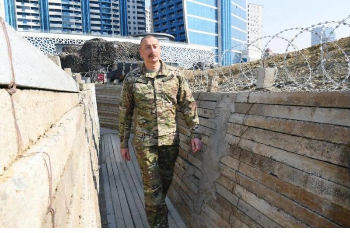 Qalib Ali Baş Komandan Hərbi Qənimətlər Parkında — FOTOREPORTAJ
