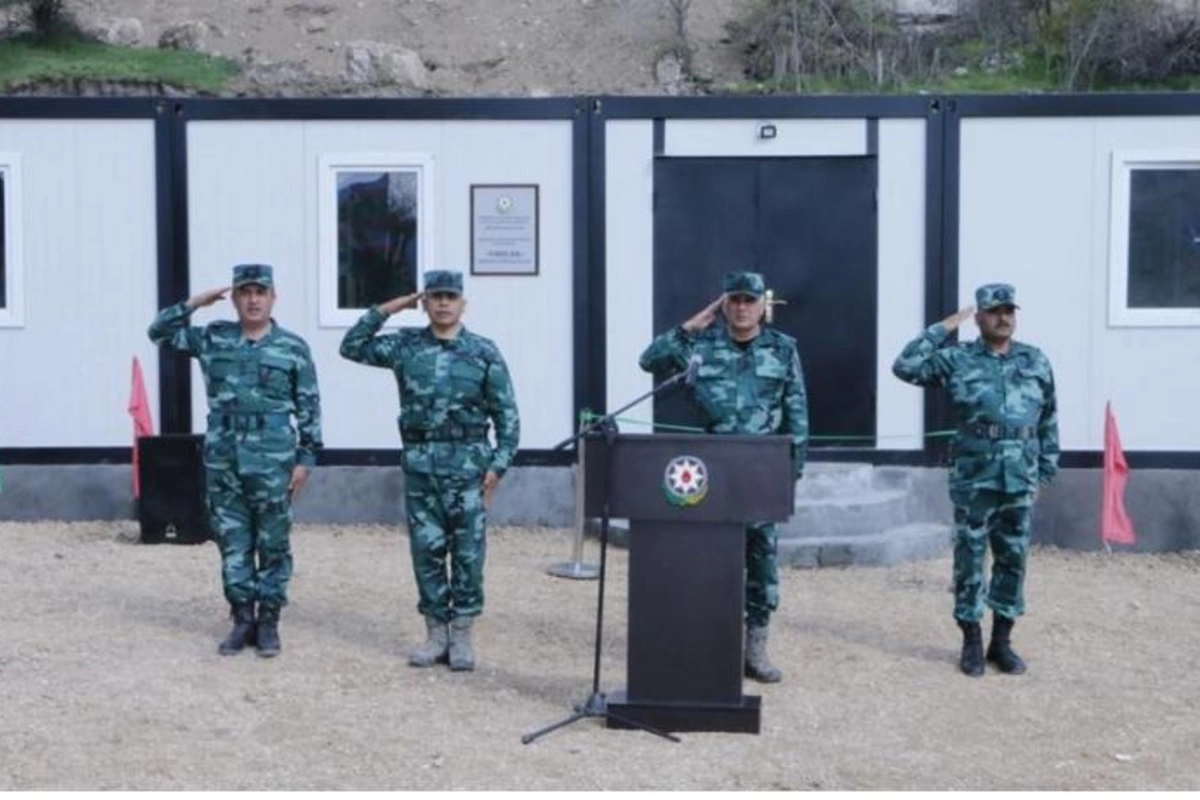 Azərbaycan Ermənistanla sərhəddə daha bir hərbi hissə yaratdı — FOTOLAR