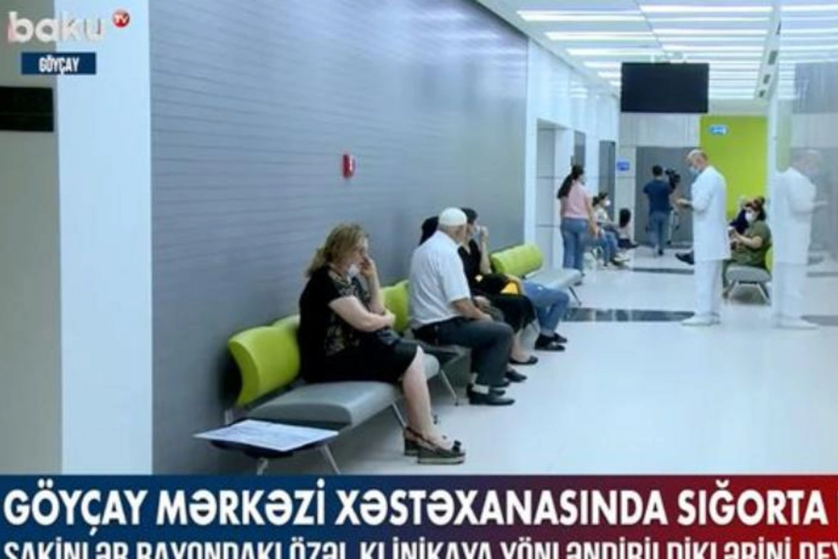 Göyçay Rayon Mərkəzi Xəstəxanasında sığorta problemi — VİDEO