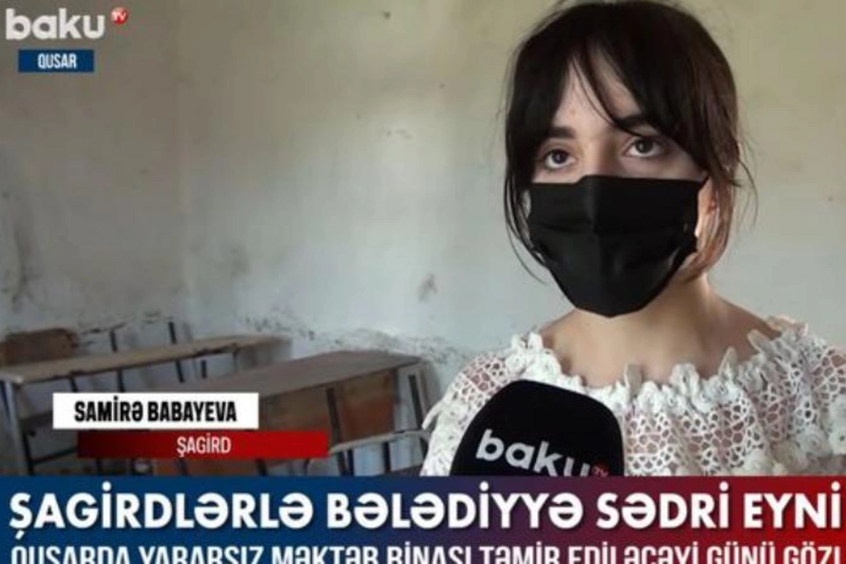 Şagirdlərə təhsil əvəzinə qorxu verən məktəb — VİDEO