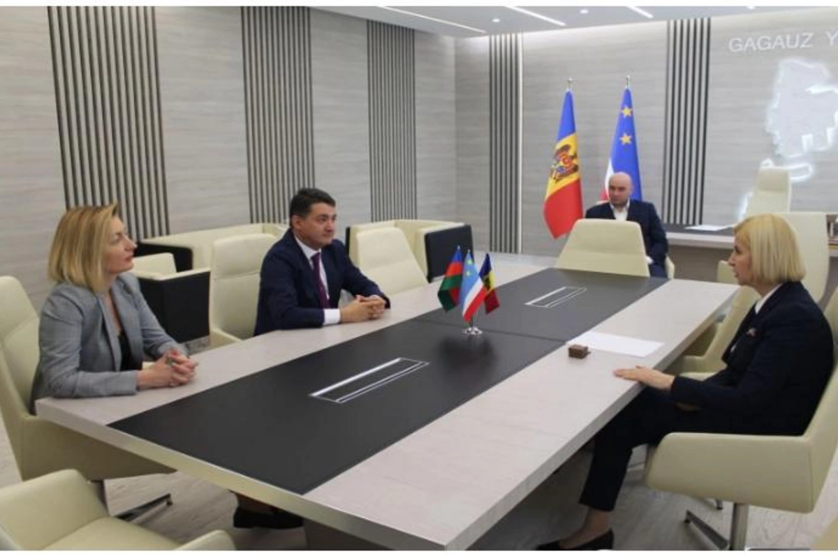 Moldova Azərbaycanlıları Konqresinin sədri Qaqauziya rəhbəri ilə görüşdü