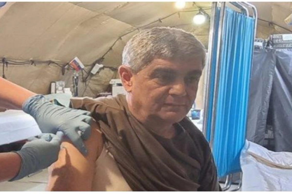 Terrorçu erməni general Rusiya həkimləri tərəfindən peyvənd olundu — FOTO