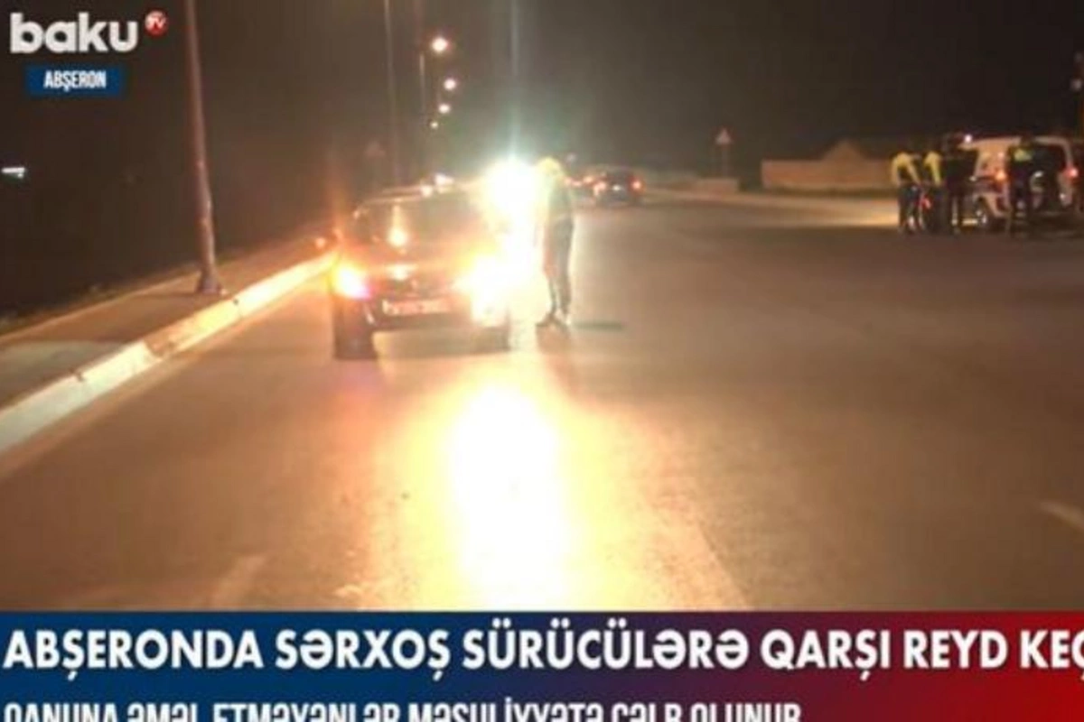 Abşeronda keçirilən reyd zamanı 15 nəfər saxlanıldı — VİDEO
