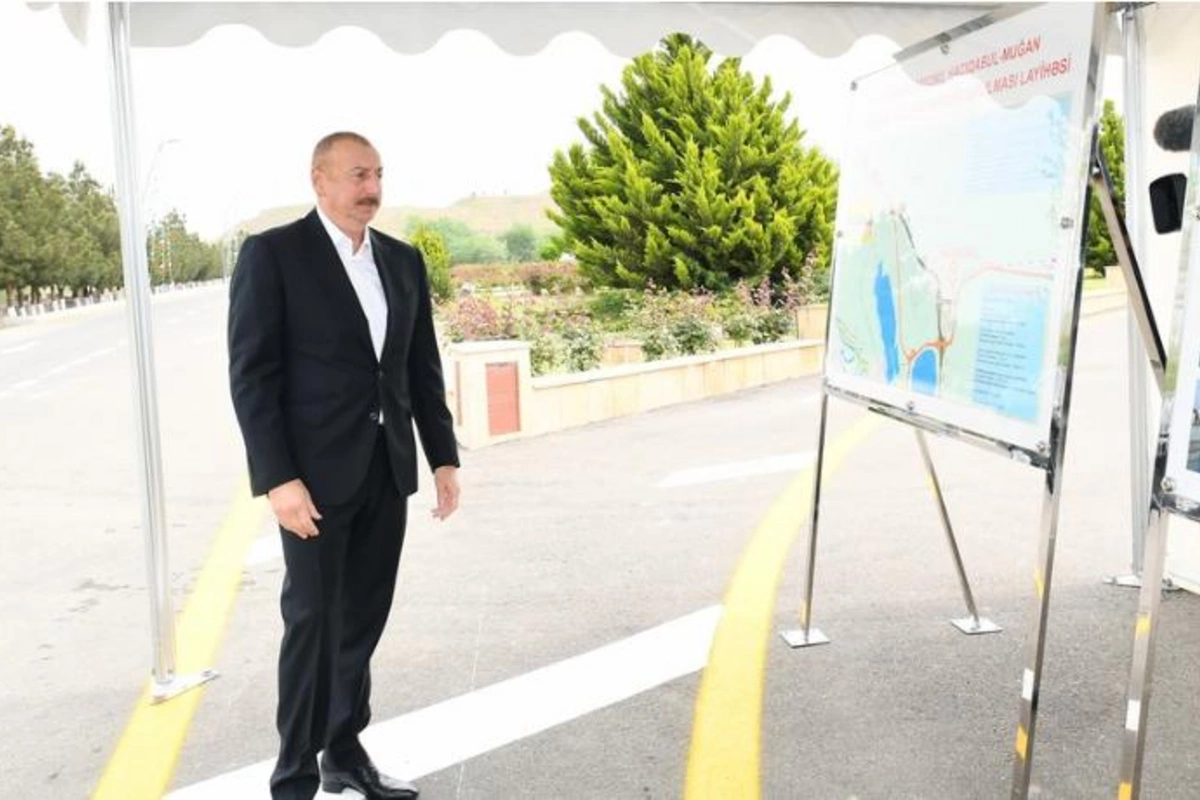 Hacıqabul-Muğan avtomobil yolu yenidənqurmadan sonra istifadəyə verildi — FOTOLAR