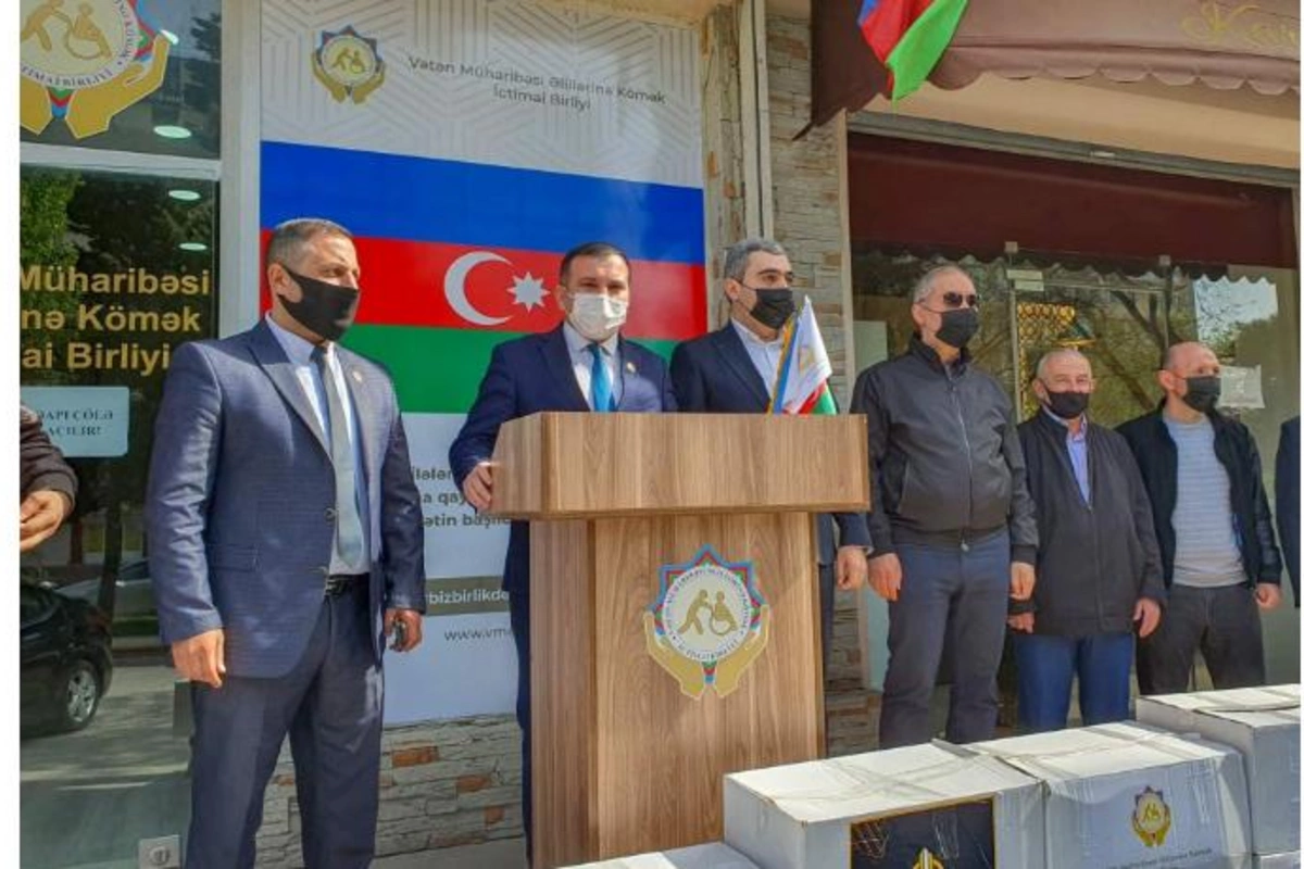 VMƏK İB Ramazan bayramında şəhid ailələrinə və qazilərə bayram sovqatı verdi — FOTOLAR