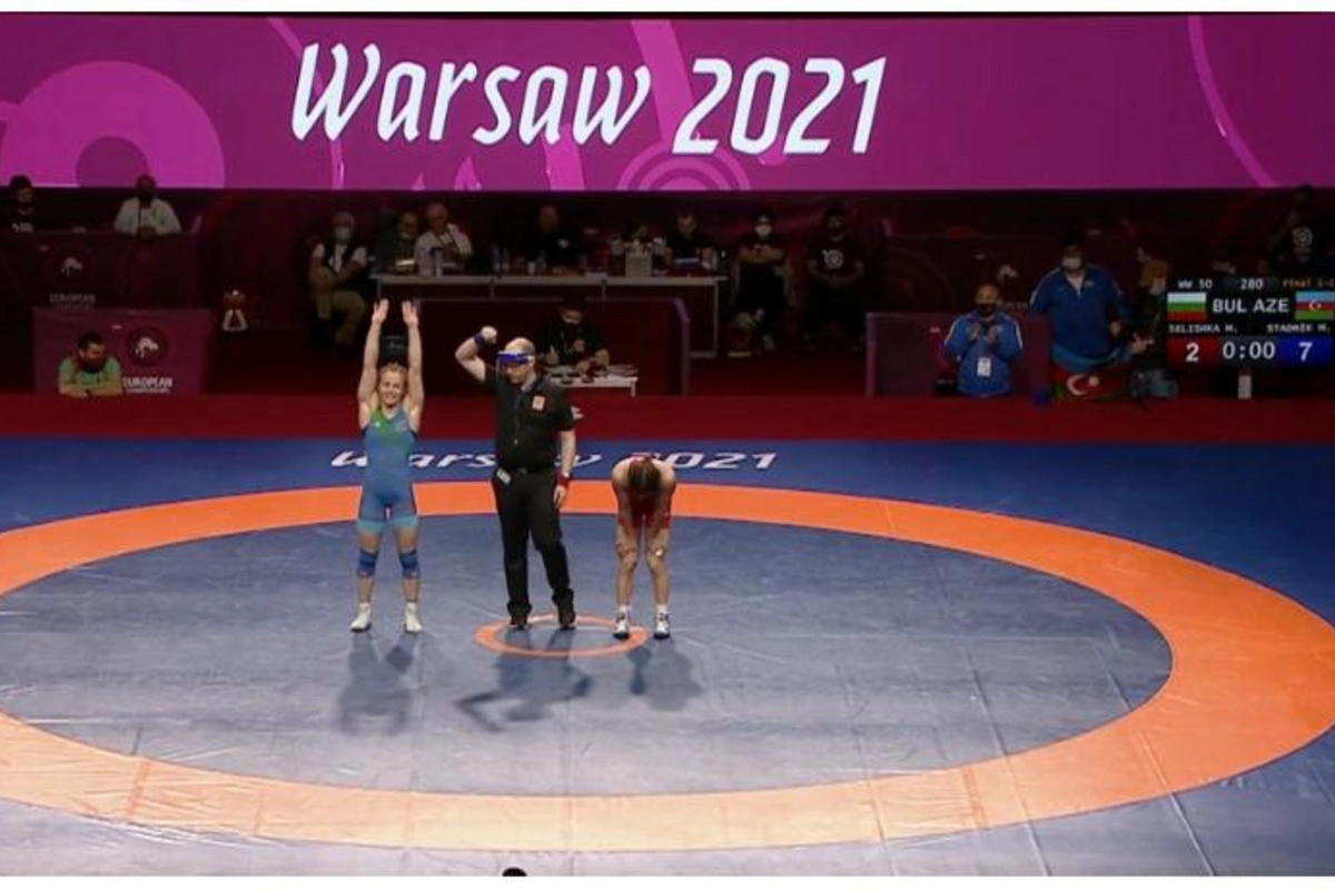 Mariya Stadnik 8 qat Avropa çempionudur — VİDEO