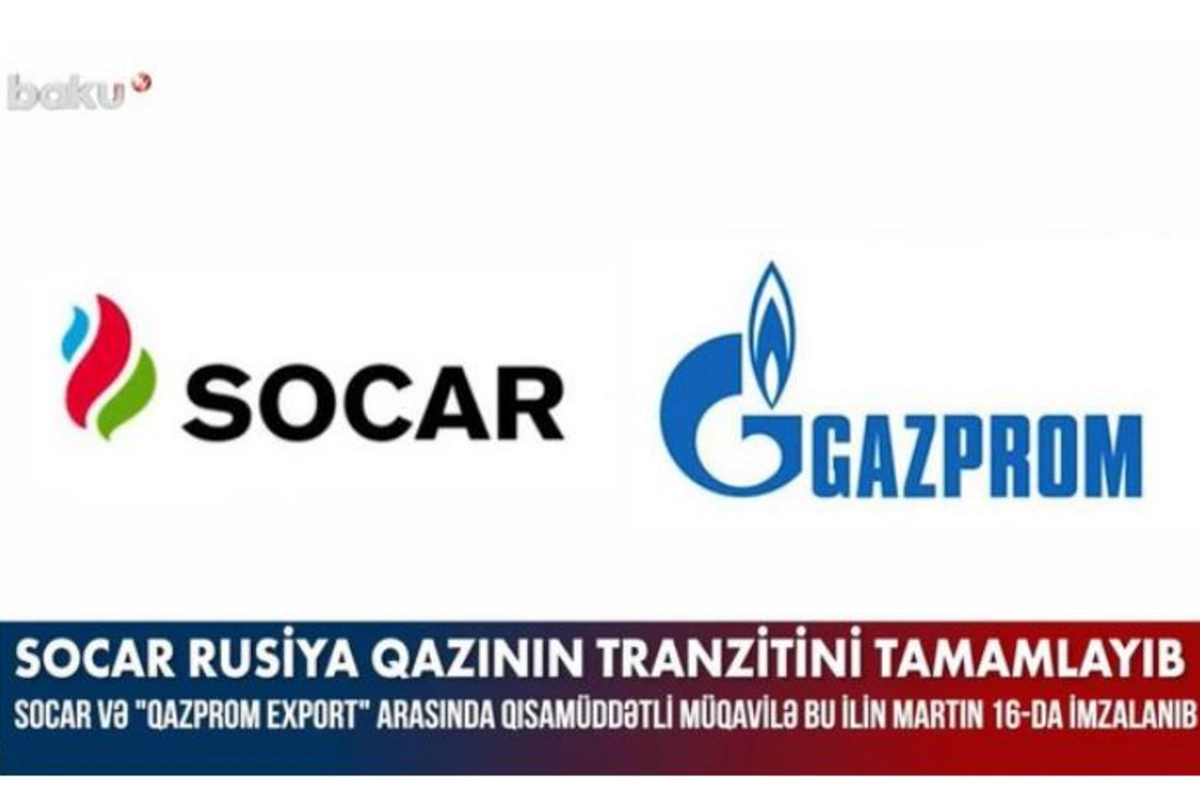 SOCAR Rusiya qazının tranzitini tamamladı — VİDEO