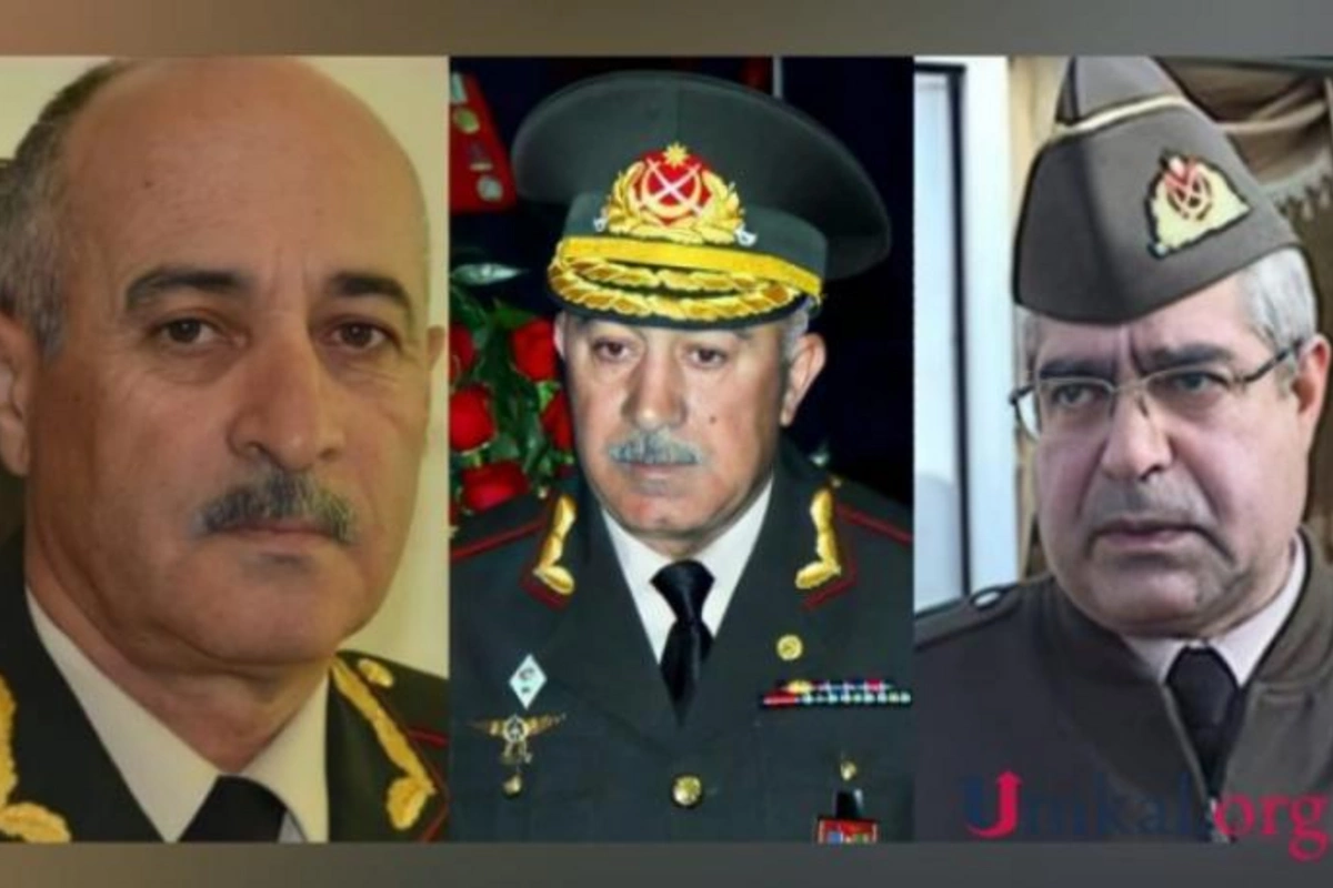 Müdafiə Nazirliyinin üç generalı İŞDƏN ÇIXARILDI — FOTO