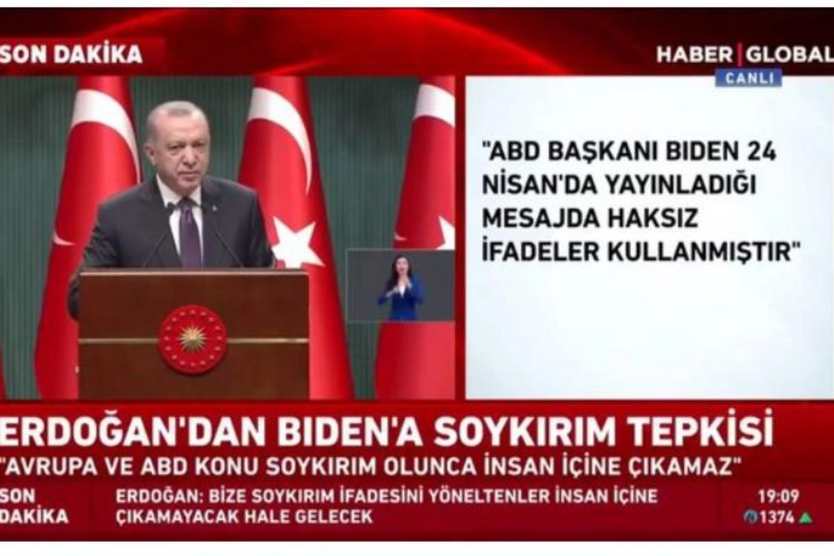 Ərdoğan: “Tarixdəki hadisələrin araşdırılması tarixçilərə həvalə edilməlidir, siyasətçilərə yox” — VİDEO