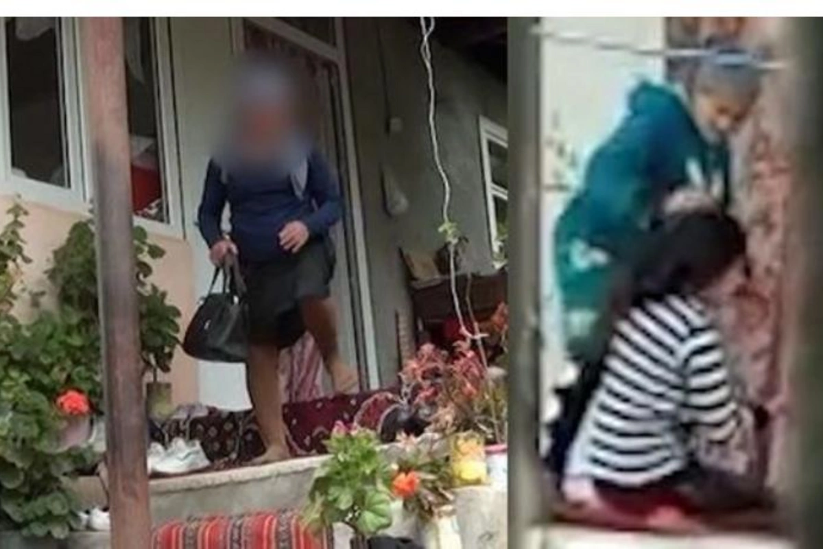 Gəlinini döyən qadın danışdı: “Bunu zarafata etmişik”