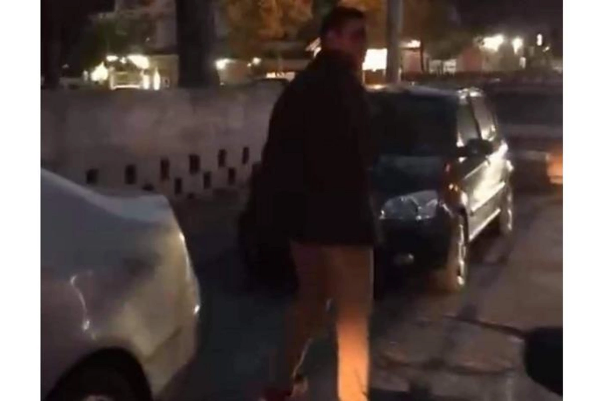 Bakıda Xudayar Yusifzadəni təhqir edən şəxs döyüldü — VİDEO+18