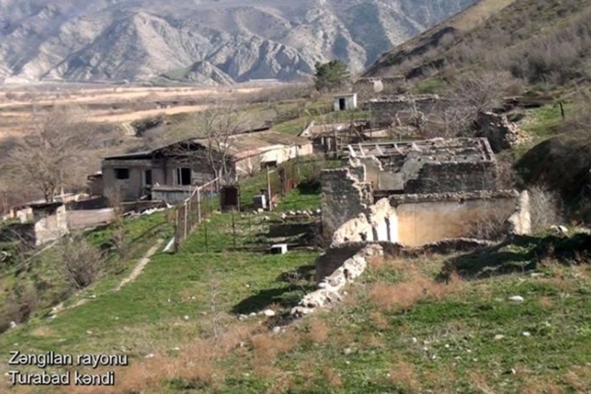 Zəngilanın Turabad kəndindən görüntülər — VİDEO