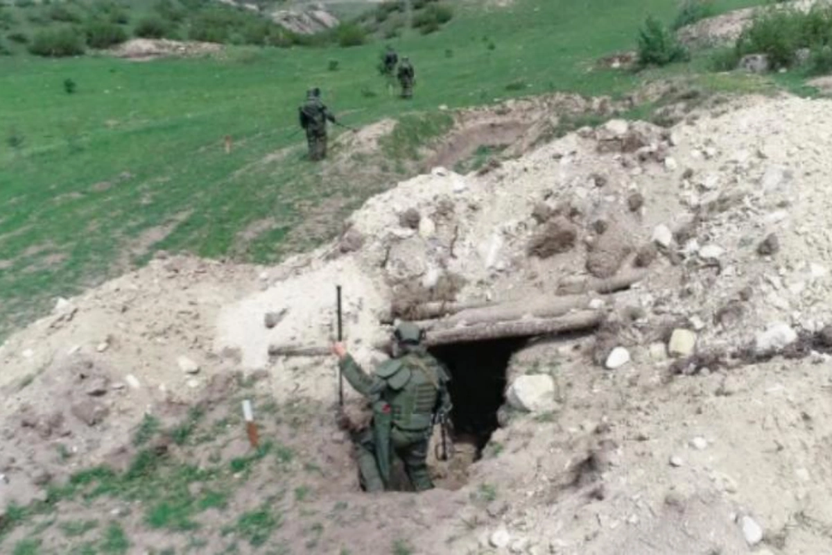 Sülhməramlılar Xocalıda axtarışlara başladı — FOTO