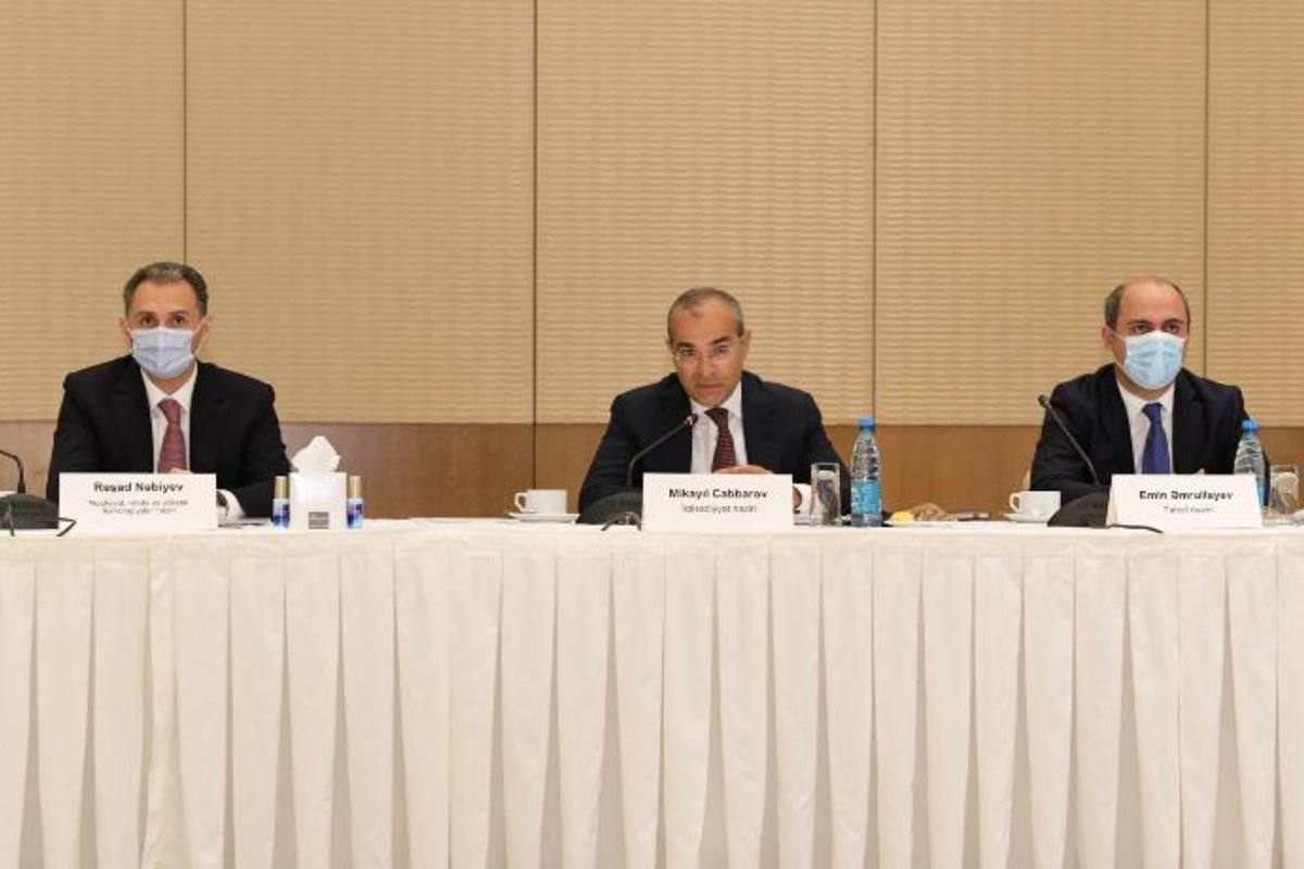 Üç nazir şagirdlər üçün bir araya gəldi — FOTO