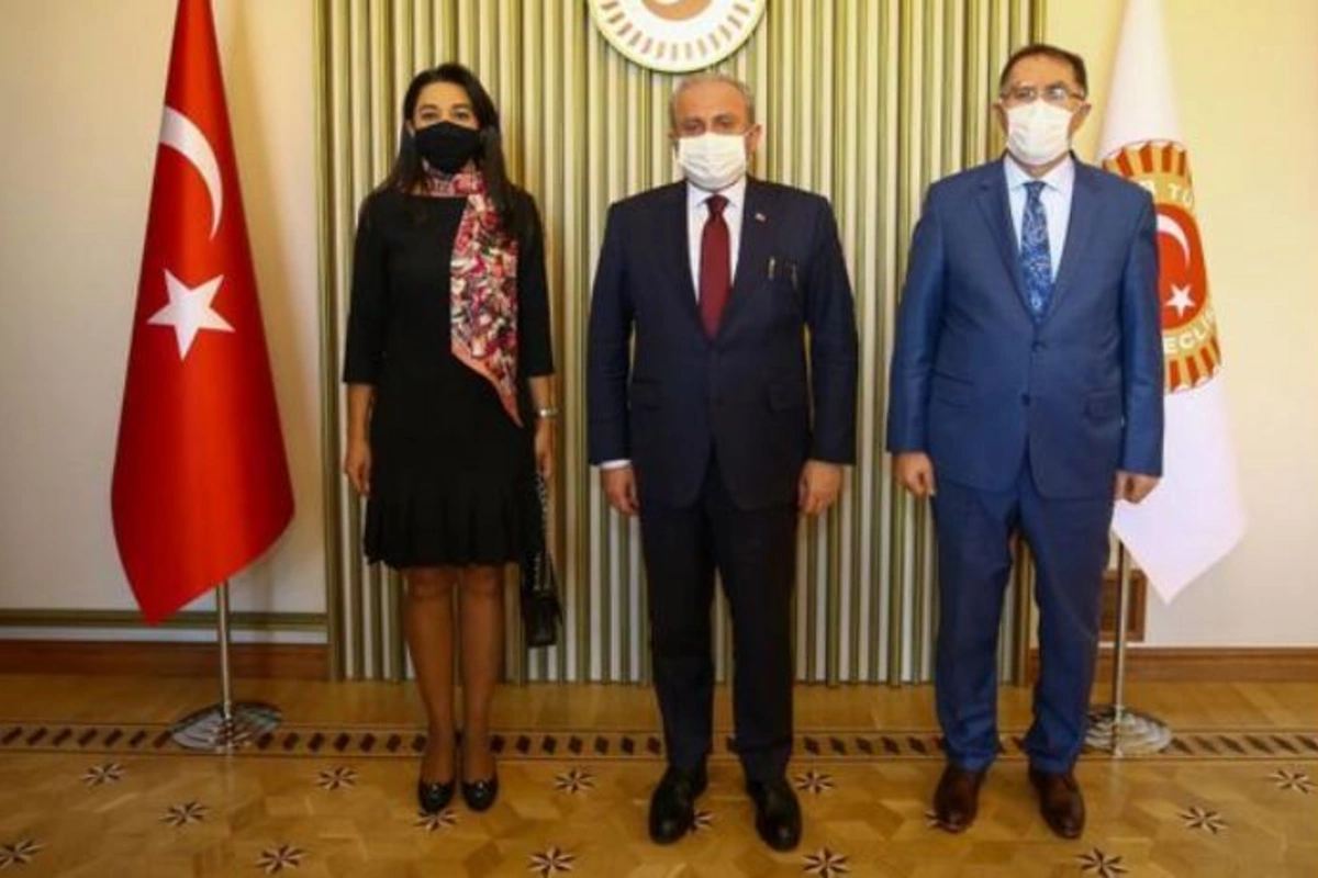 Səbinə Əliyeva Mustafa Şəntopla görüşdü