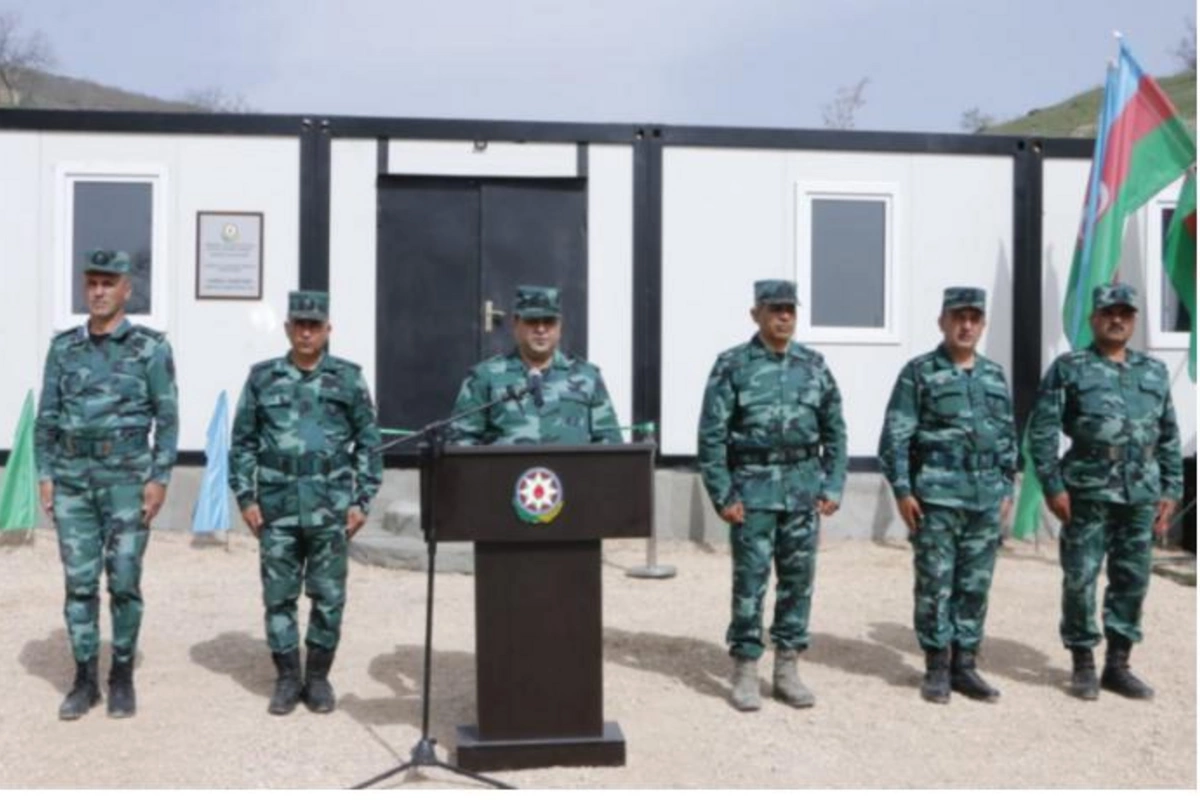 Ermənistanla sərhəddə növbəti hərbi hissə fəaliyyətə başladı
