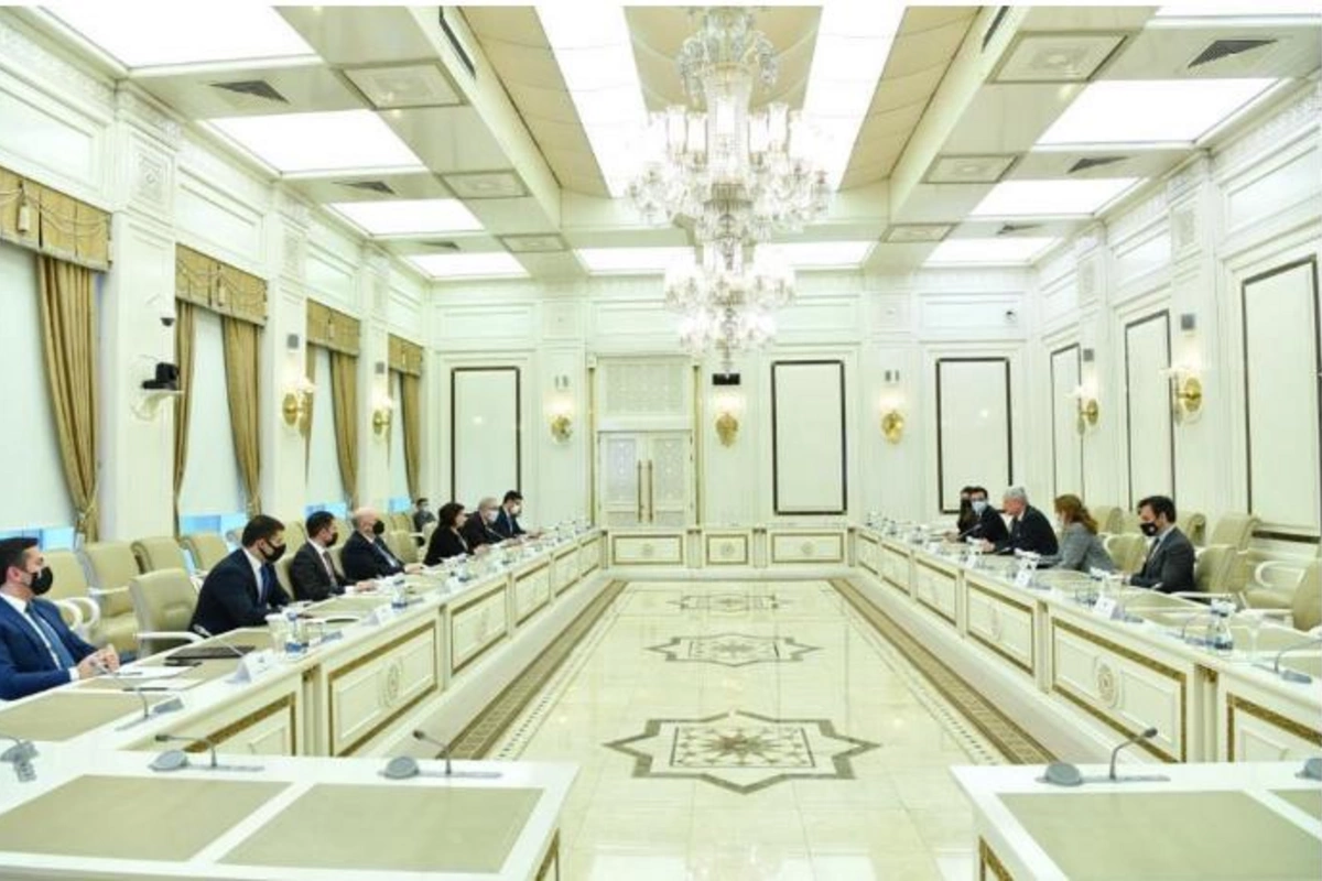 Sahibə Qafarova BMT Baş Assambleyasının prezidenti ilə görüşdü — FOTOLAR