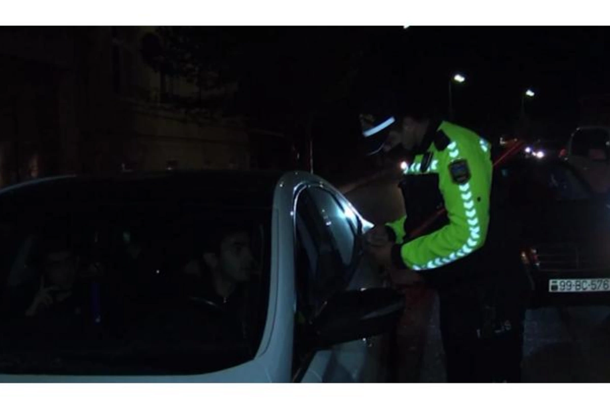 Gəncədə yol polisi reyd keçirdi — FOTO
