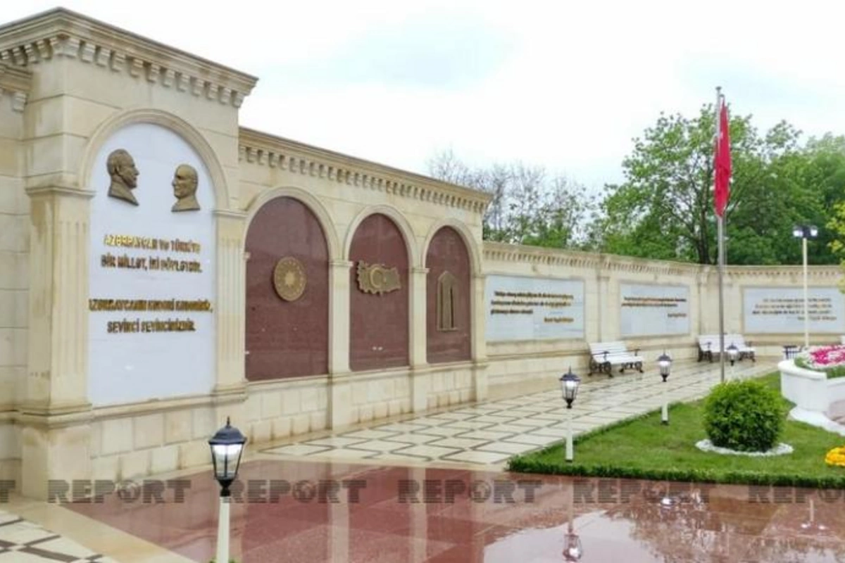 Qubada Türkiyə-Azərbaycan dostluq parkının açılışı oldu — FOTOLAR