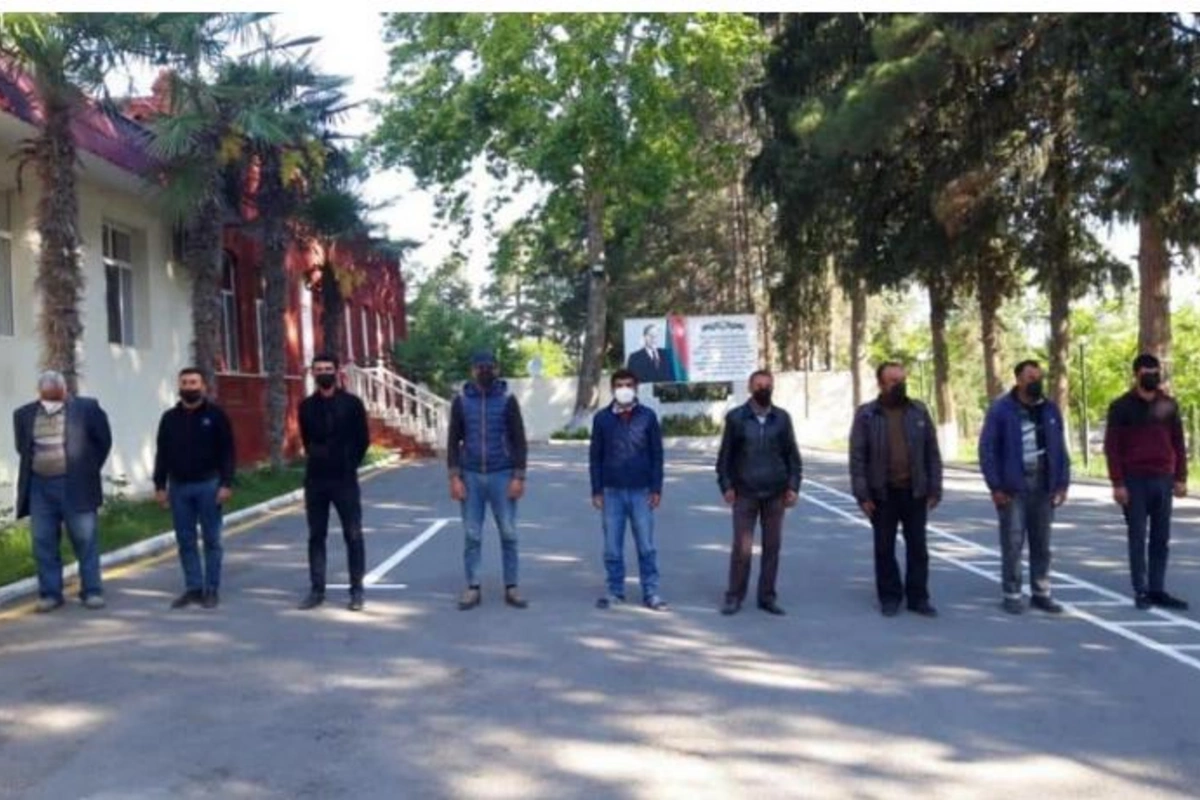 İşğaldan azad olunmuş ərazilərə keçməyə cəhd göstərən 9 nəfər saxlanıldı