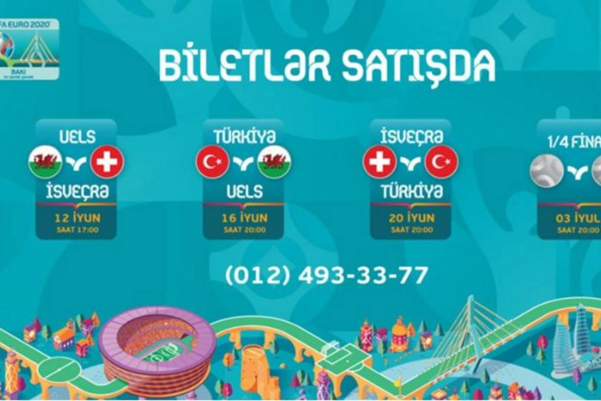 AVRO-2020: Bakıdakı oyunlar üçün biletlər satışa çıxarılır