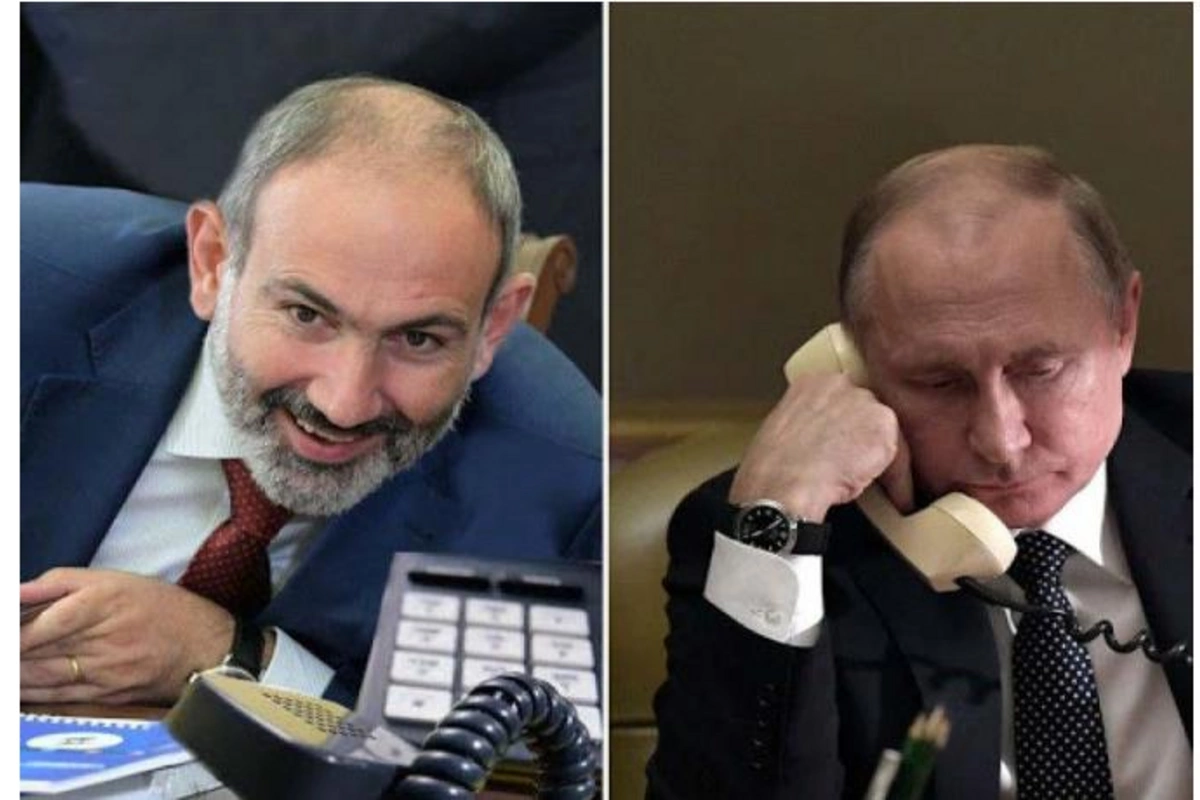 Paşinyan Putinə zəng etdi