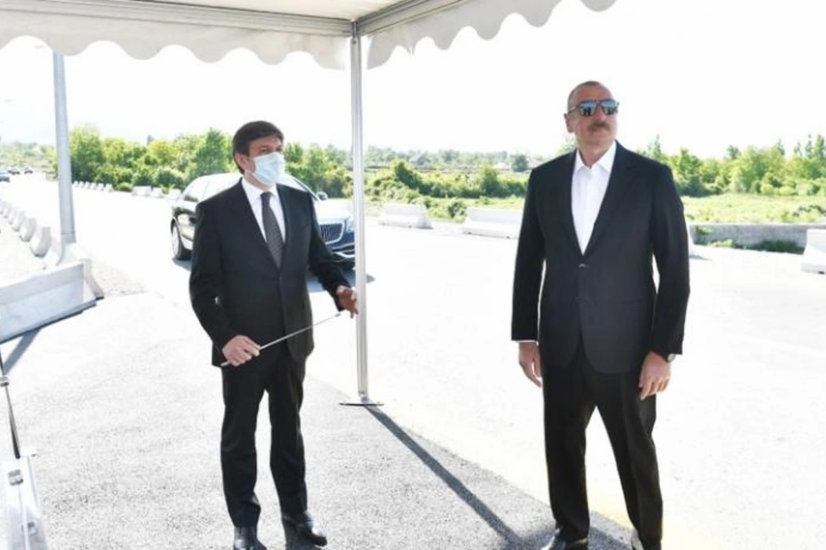 Qəbələdə yeni körpü və avtomobil yolu bərpadan sonra istifadəyə verildi — YENİLƏNİB