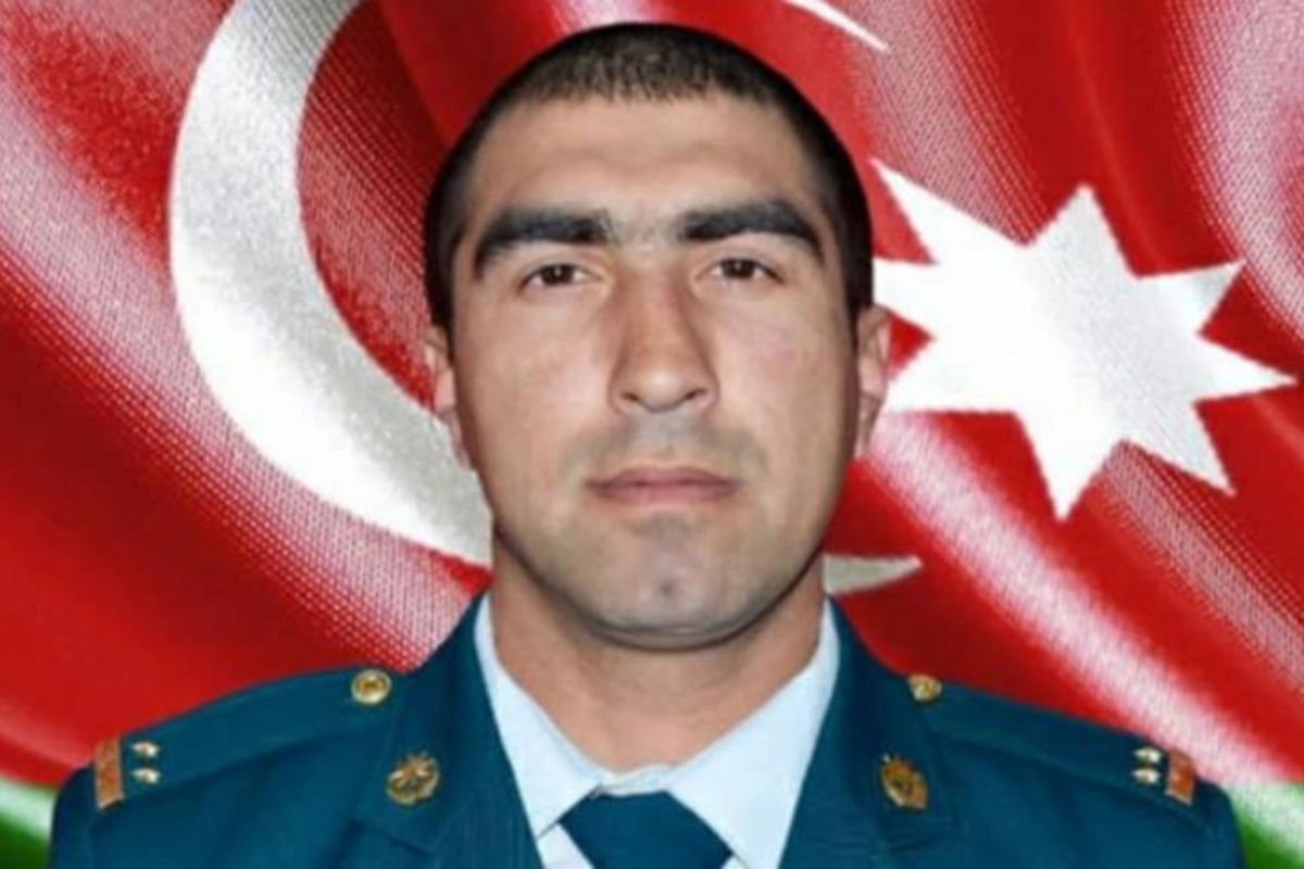 Sərhəddə atışma zamanı həlak olan digər şəhidimizlə vida mərasimi keçirilir - FOTO