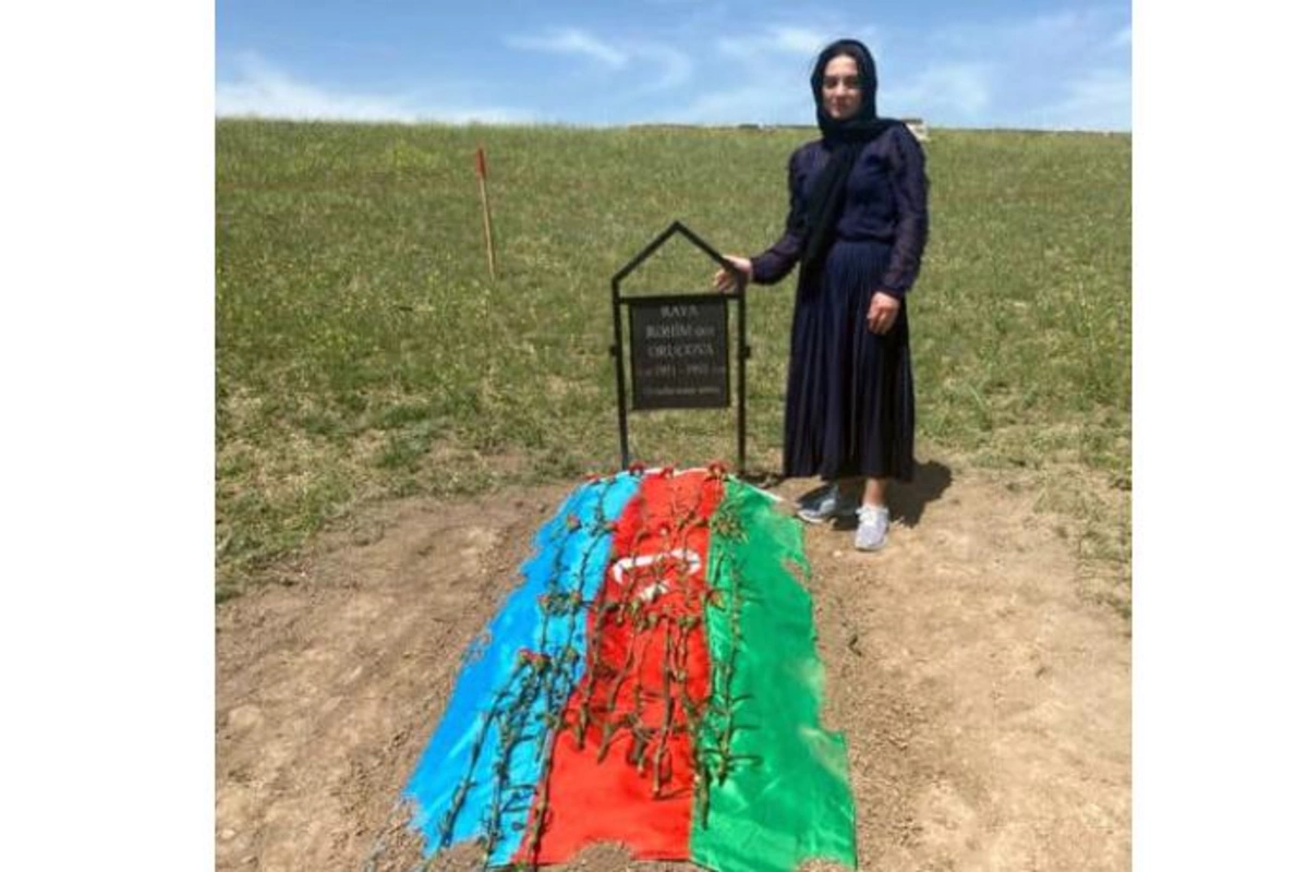 Raquf Orucovun anasının məzarı tapıldı — FOTOLAR
