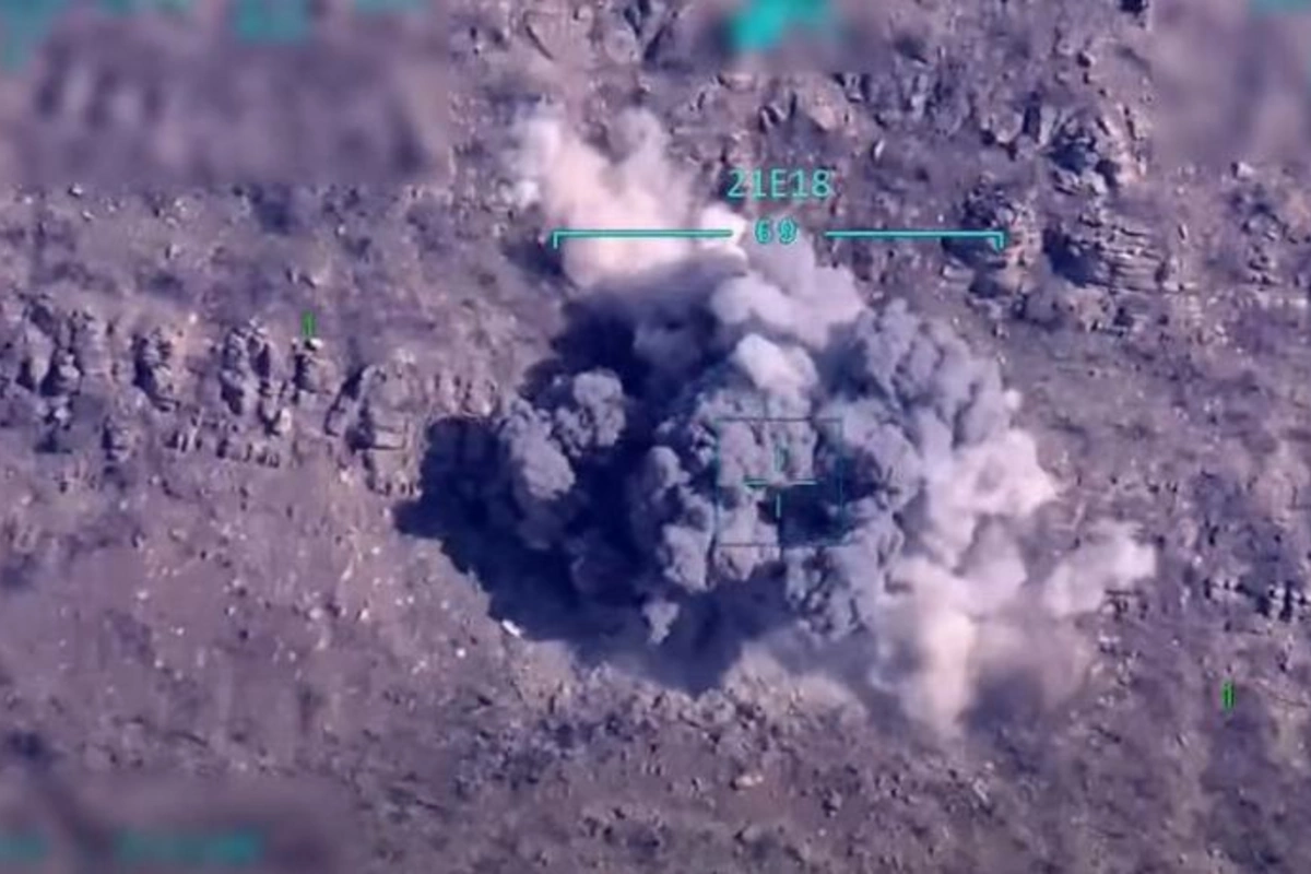 Türkiyə Ordusunun tanınmış terrorçunu məhv etməsinin görüntüləri yayıldı — VİDEO