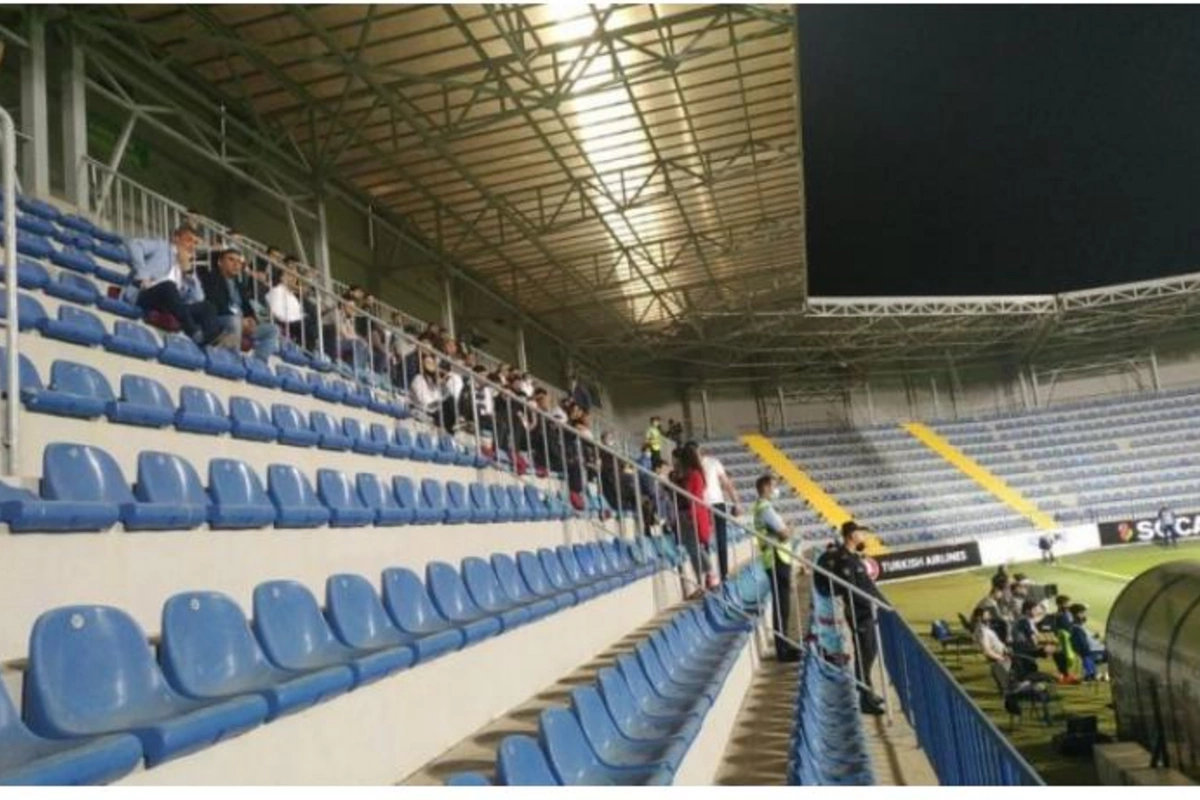 Şəhid ailələri Neftçi - Qarabağ oyununda
