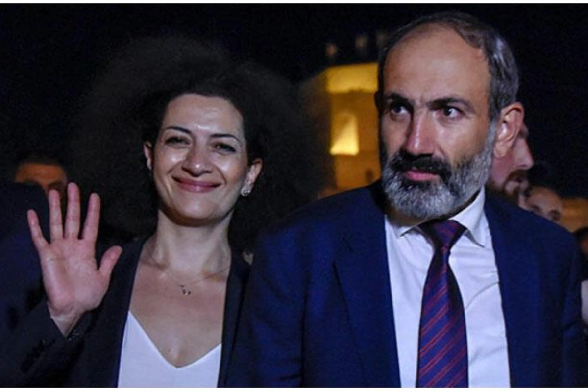 Paşinyan arvadını nazir müavini təyin etdi