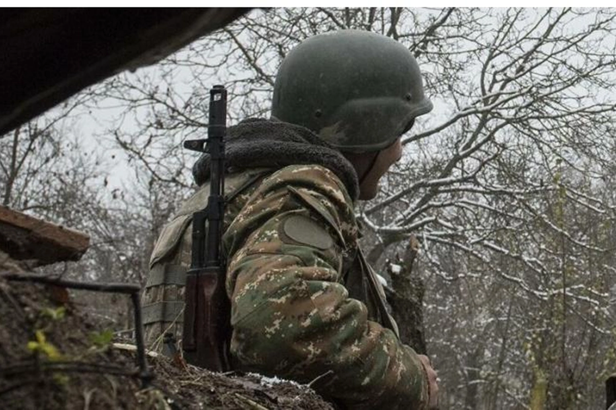 Erməni əsgər hərbi hissəni özbaşına tərk etdi
