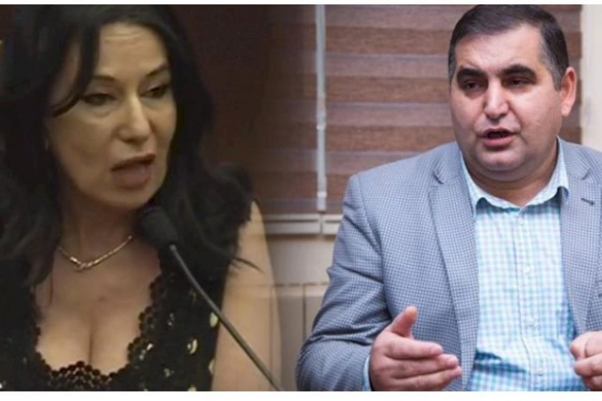 Ay ifritə, belə danışdığın üçün ananız ağlar qalır...