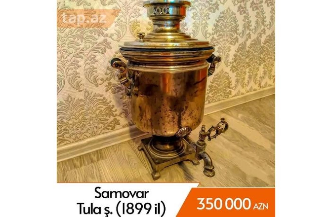 Bakıda villa qiymətinə samovar satılır — ŞOK MƏBLƏĞ (FOTO)