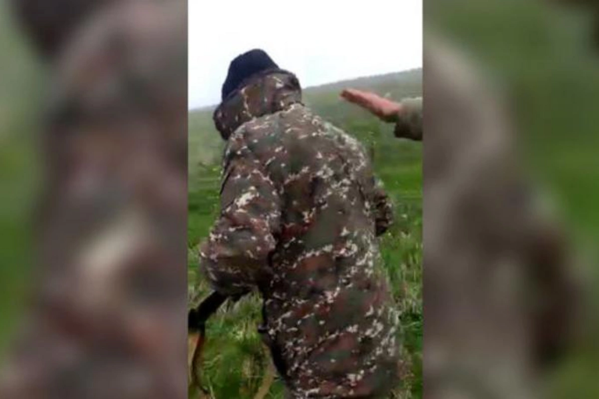 Azərbaycan əsgərləri erməni hərbçilərini sərhəddən qovdu — VİDEO