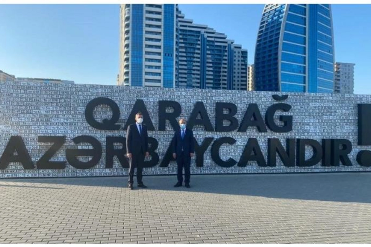 Türkiyənin təhsil naziri Hərbi Qənimətlər Parkında — FOTO