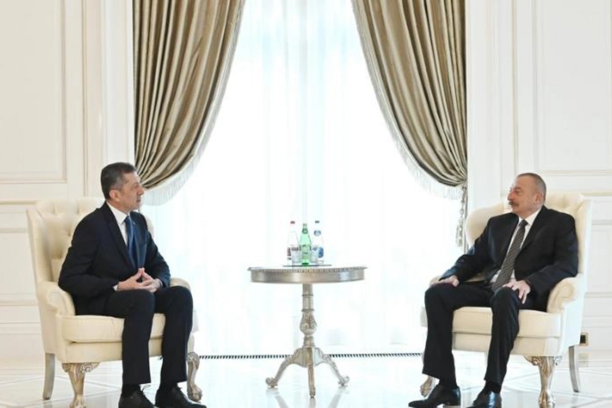 İlham Əliyev Türkiyənin milli təhsil nazirini qəbul etdi — YENİLƏNİB