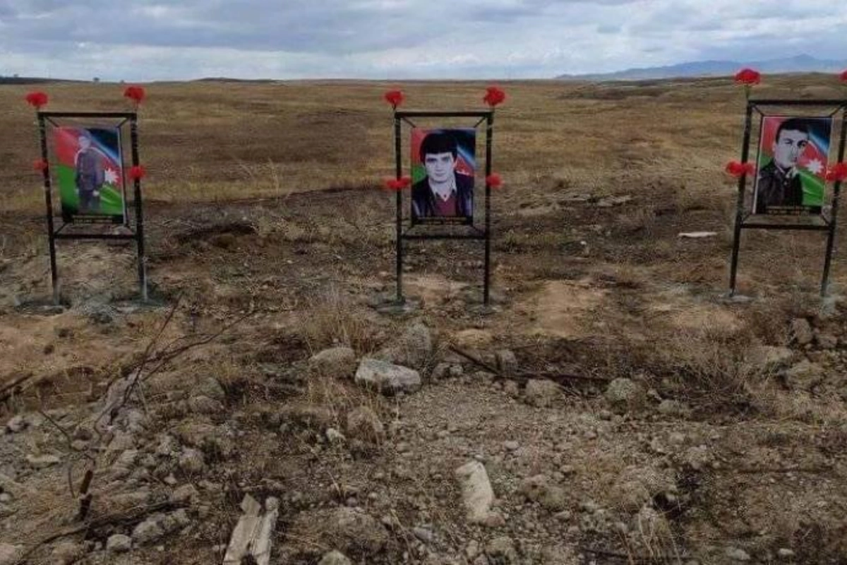 Ermənilərin Cəbrayılda dağıtdığı şəhid qəbirləri — FOTO