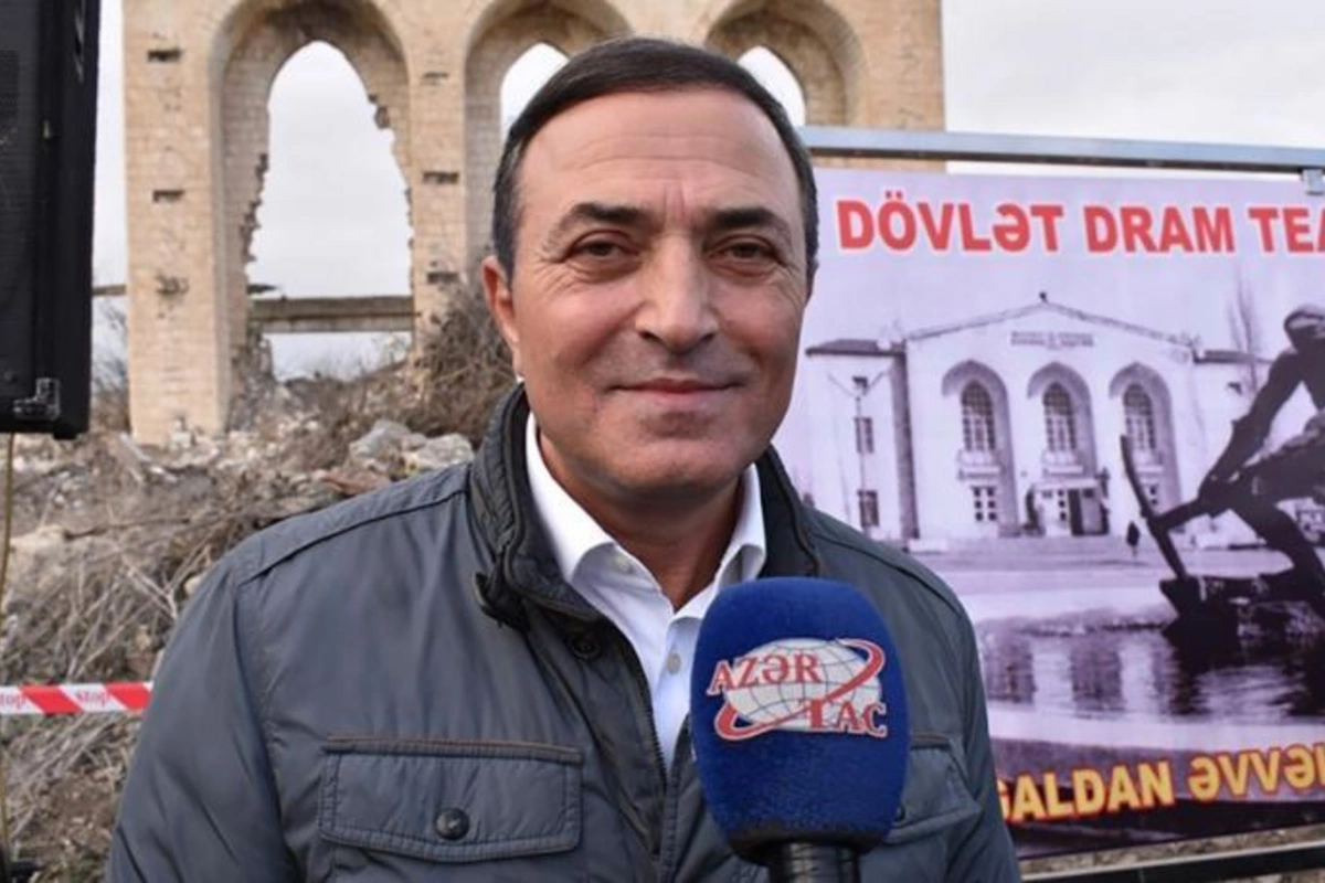 Xalq artisti: Bir il əvvəl Ağdamın bərpasında iştirak edə biləcəyimizi ağlımıza belə gətirmirdik