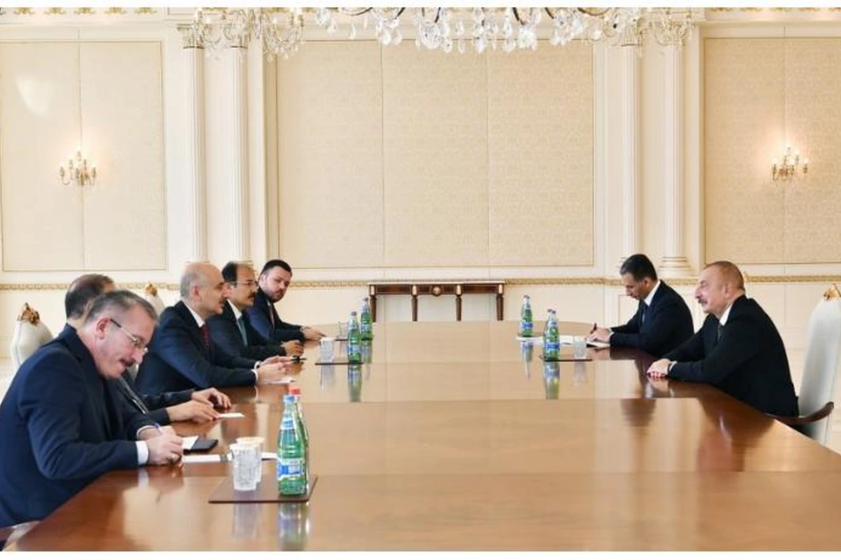 Prezident Türkiyənin nəqliyyat və infrastruktur nazirini qəbul etdi — YENİLƏNİB