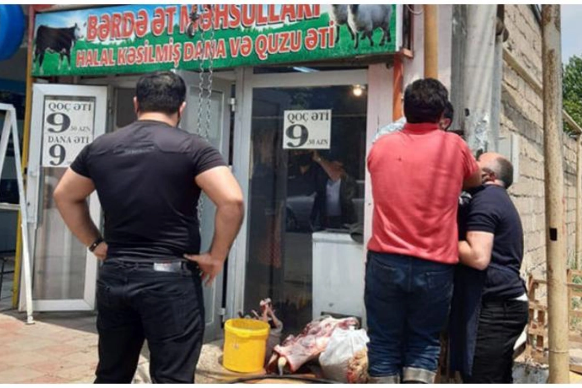 Qanunsuz ət kəsimi yerləri söküldü — FOTO