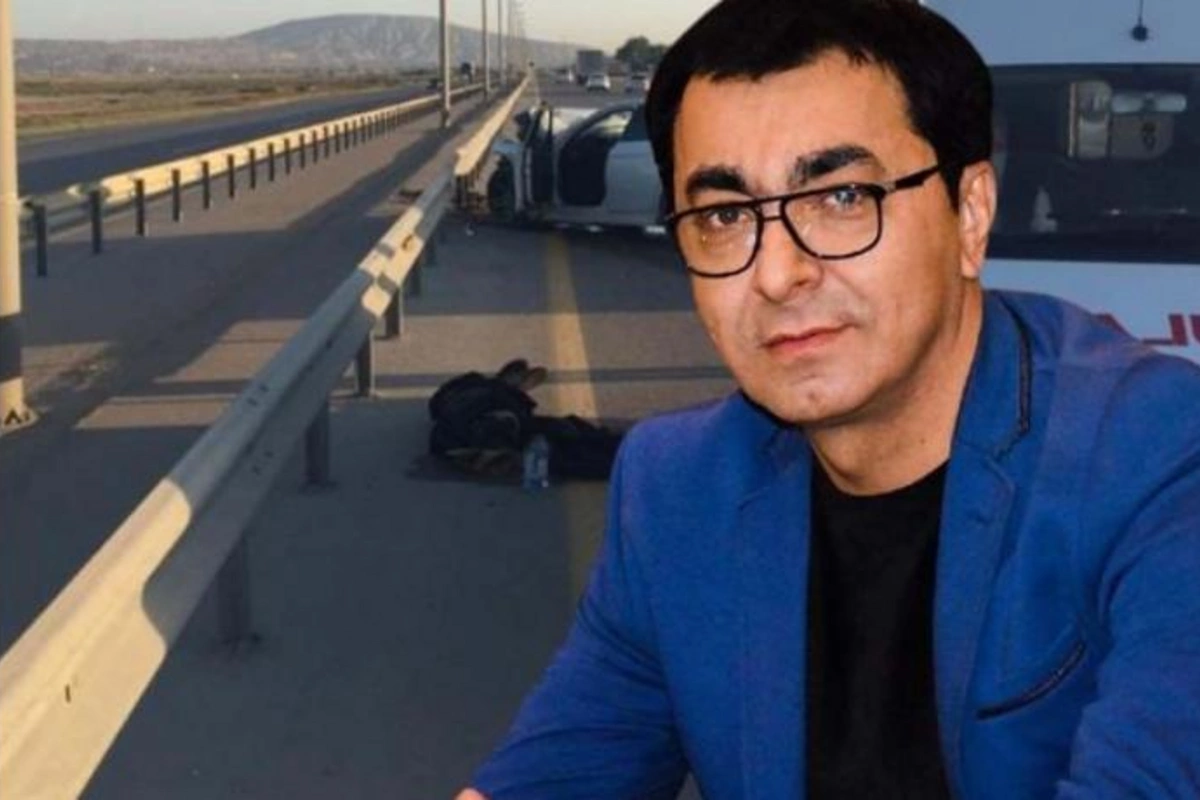 Aslan Hüseynovun öldüyü dəhşətli qəzadan görüntülər — FOTOLAR