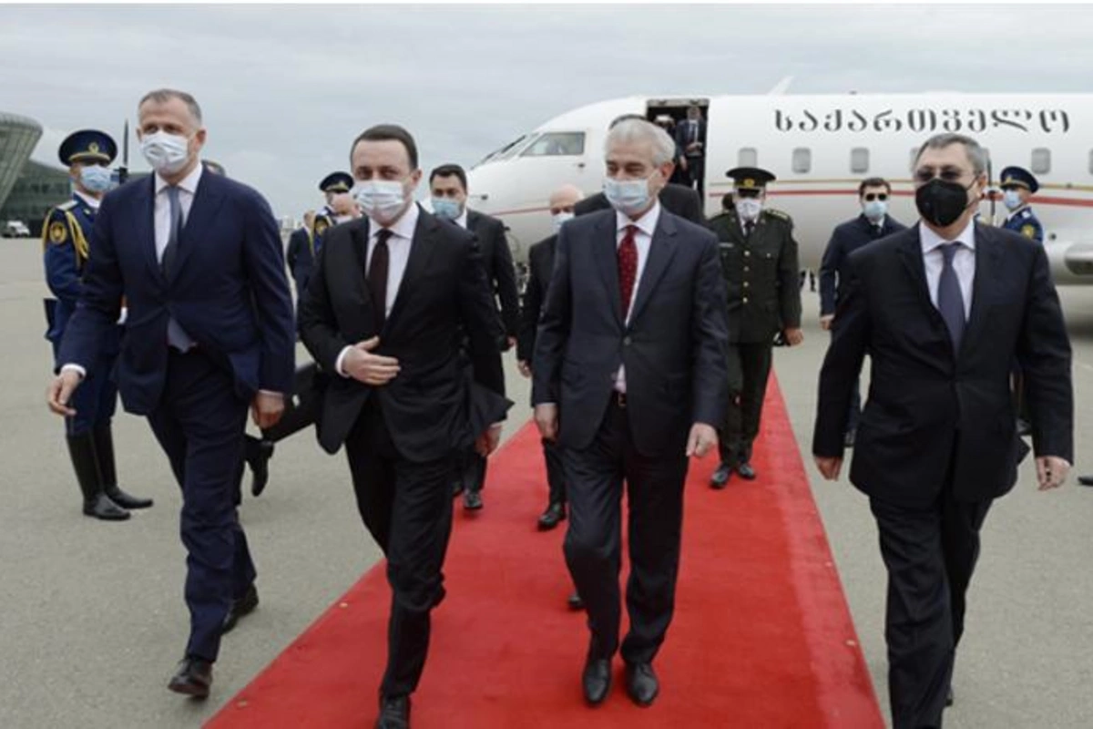 Gürcüstanın baş naziri Azərbaycana gəldi