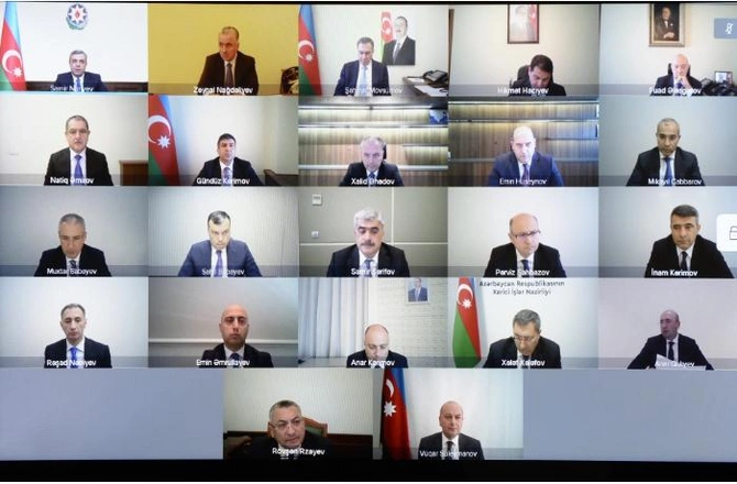 Samir Nuriyev: “Qarabağda yenidənqurma işləri ilə bağlı mühüm istiqamətlər müəyyənləşdirilib” ​ — FOTO