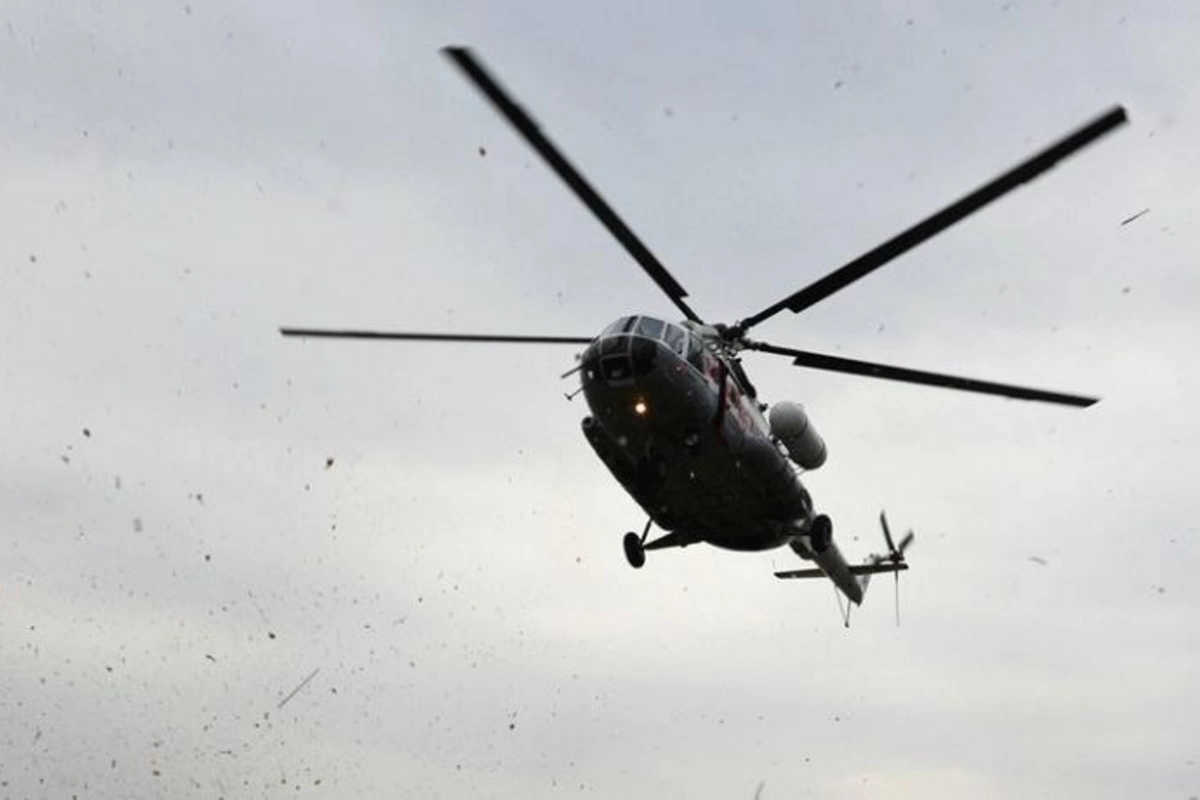 Rusiyada helikopter radardan itdi