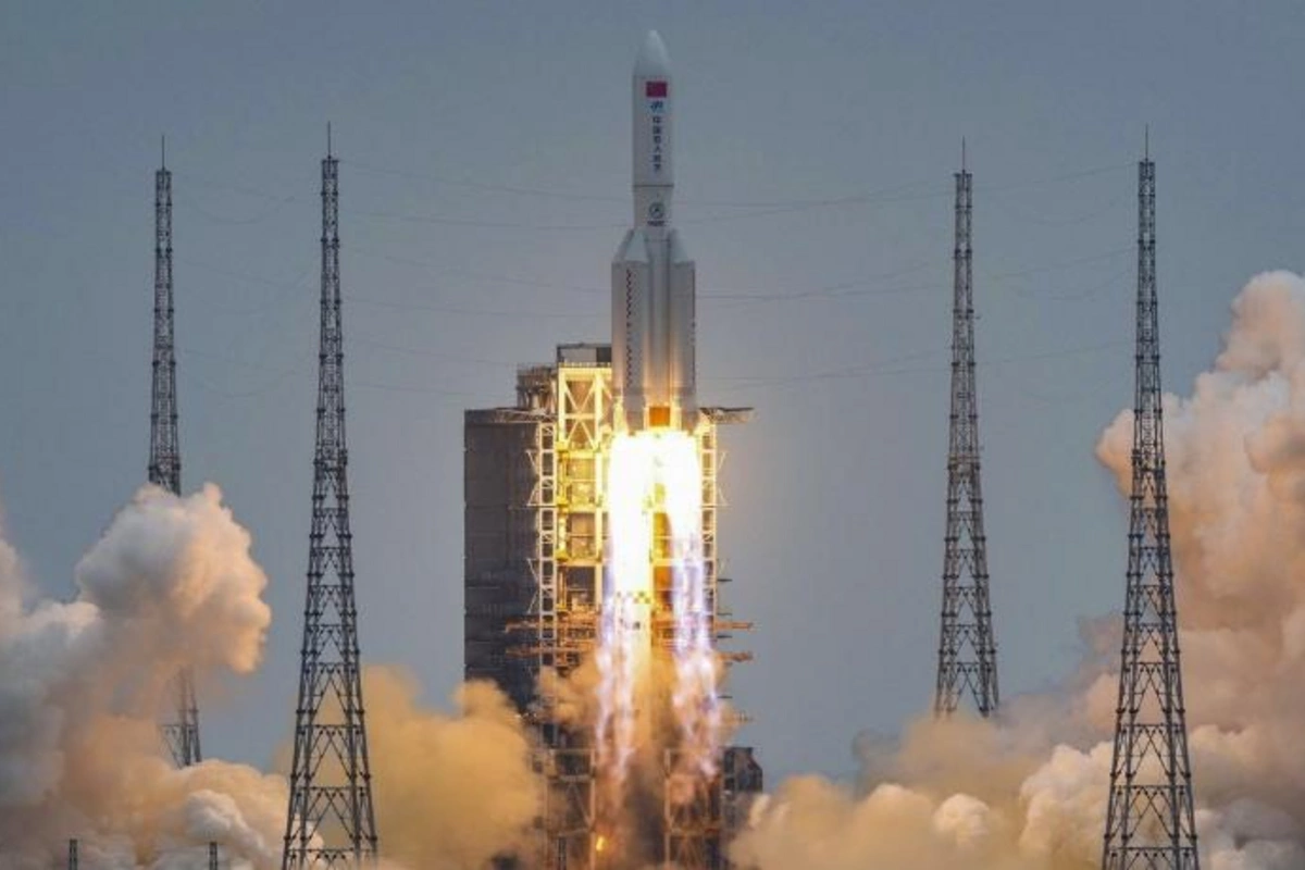 Çinin kosmik raketinin qalıqları bu əraziyə düşdü